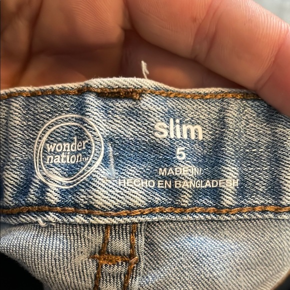Wonder Nation SLIM Light Blue Boys Jeans - Picture 9 of 9